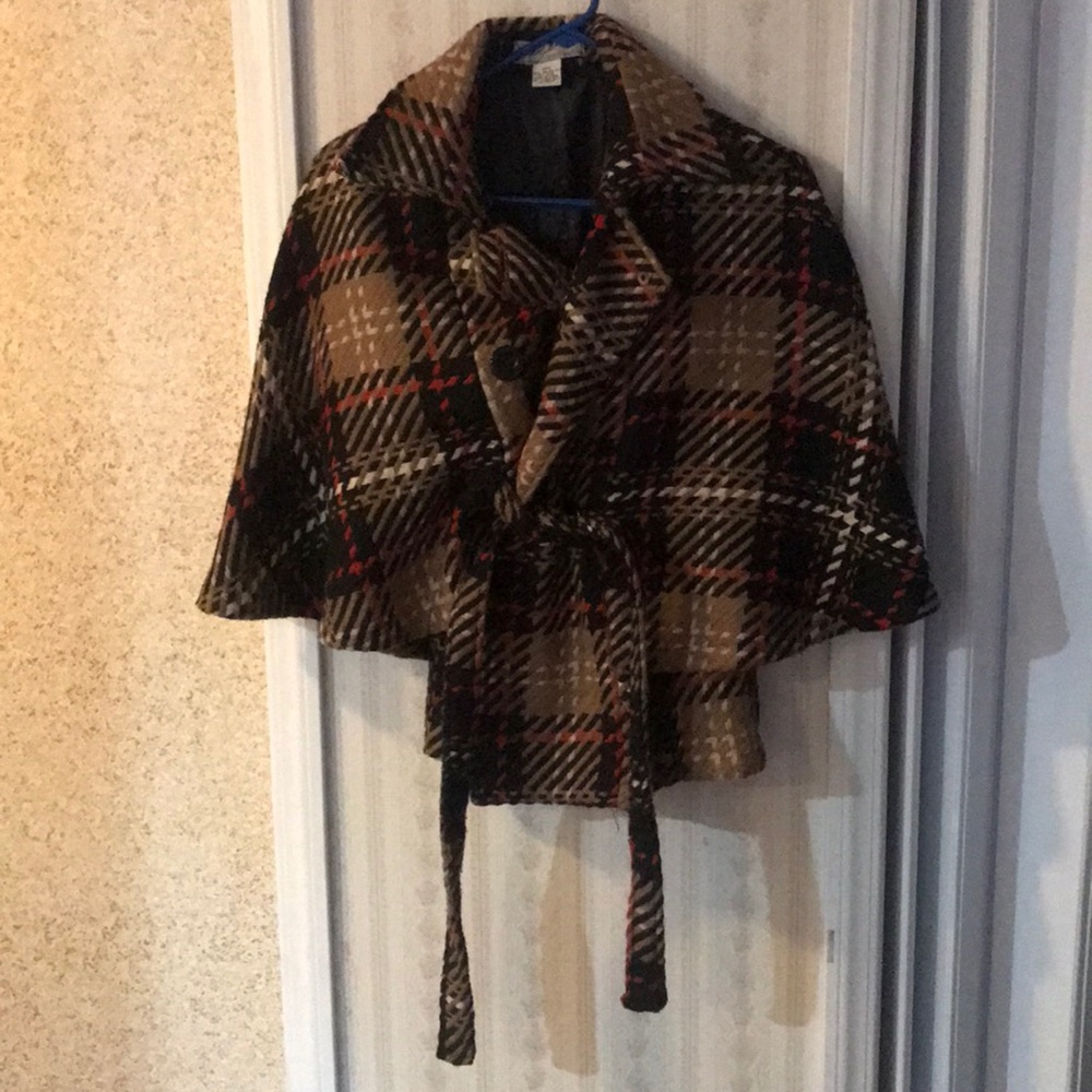 Steve Madden cape coat.